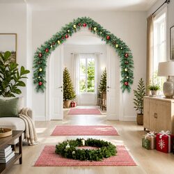 Versatile 10m Christmas Garland for Your Holiday Needs