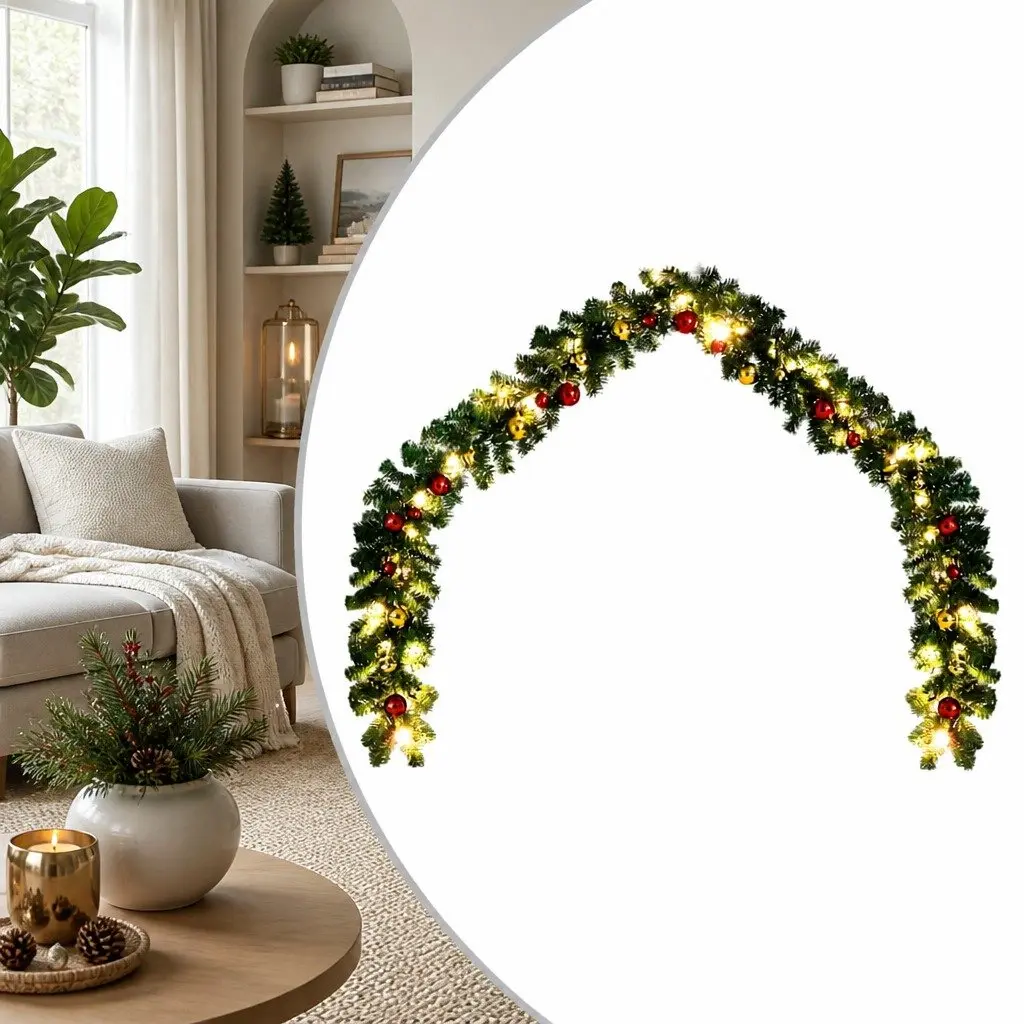 20m Christmas Garland for Holiday Use