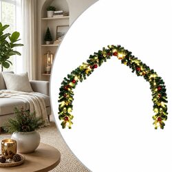 Practical 20m Christmas Garland for Holiday Use