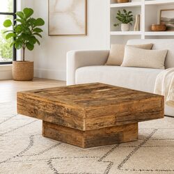 Practical Solid Wood Coffee Table for Your Home