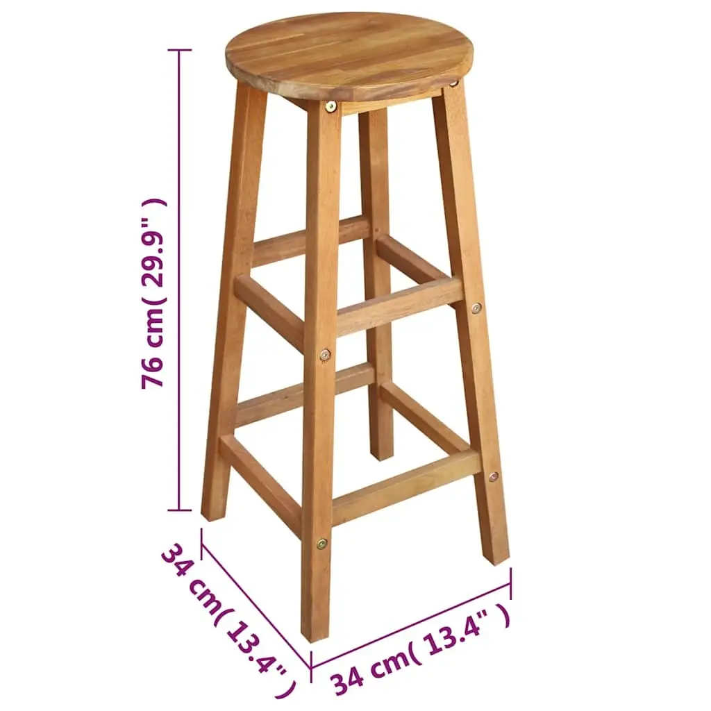 7-Piece Bar Table and Stool Set for Home Use