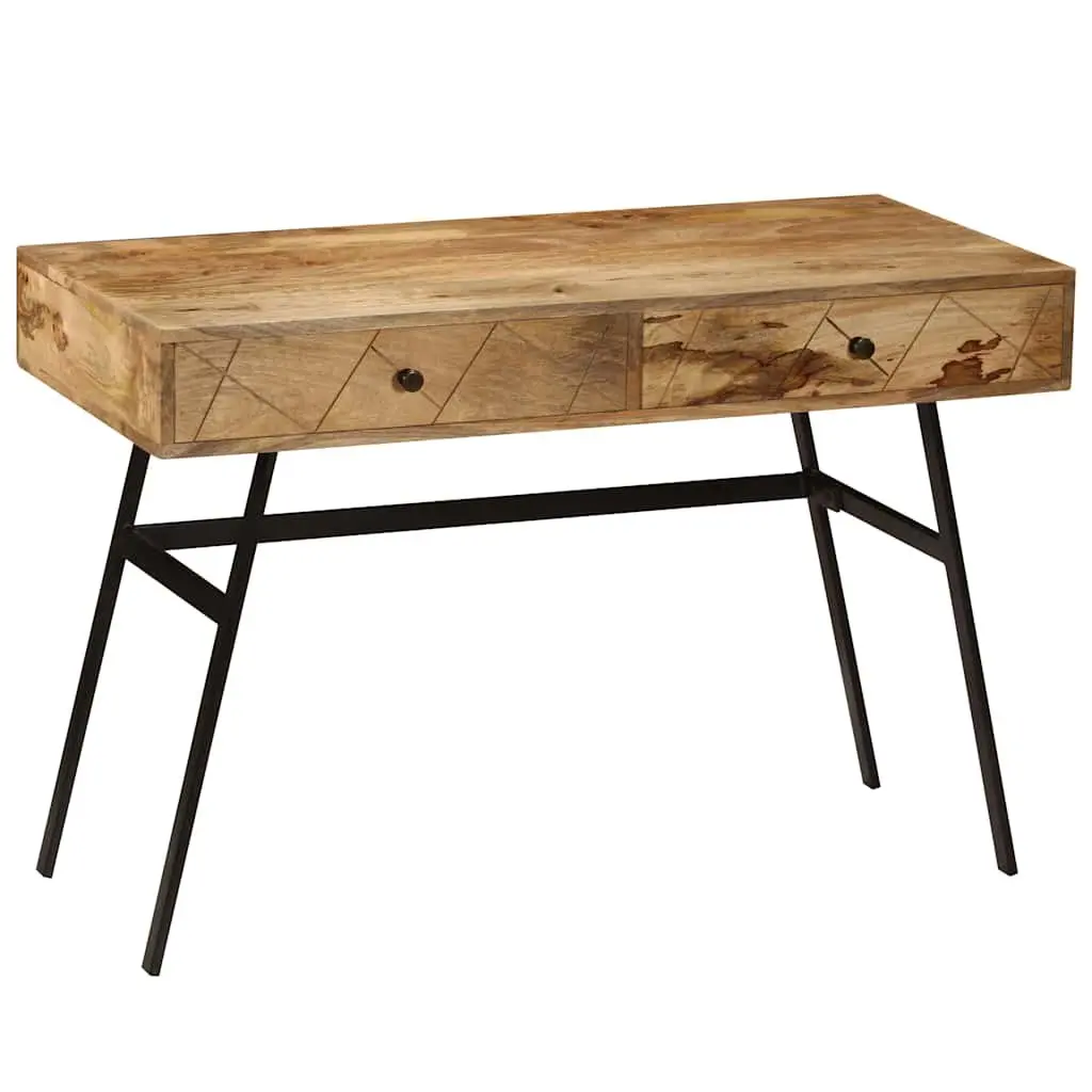 Solid Mango Wood Desk for Home Office