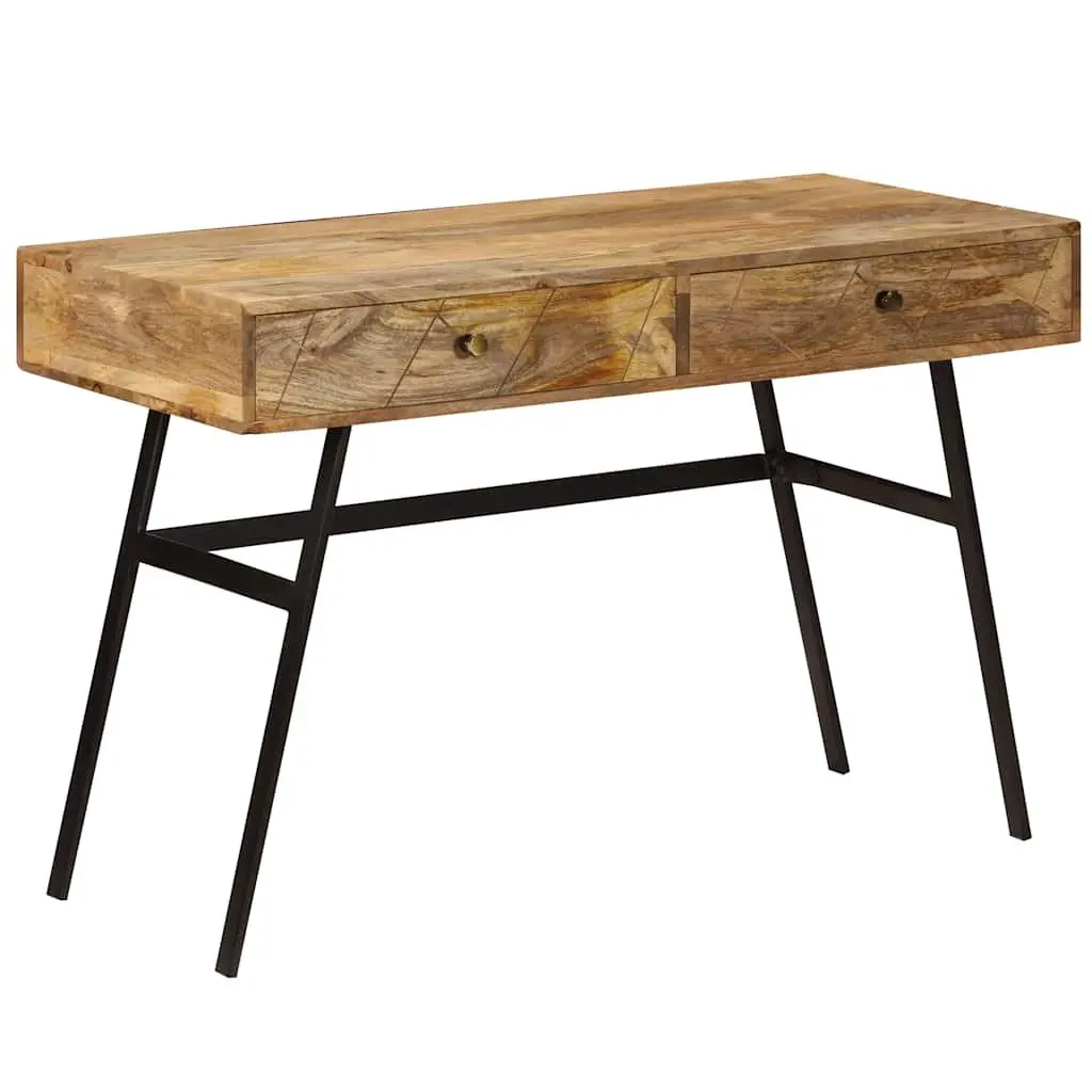 Solid Mango Wood Desk for Home Office