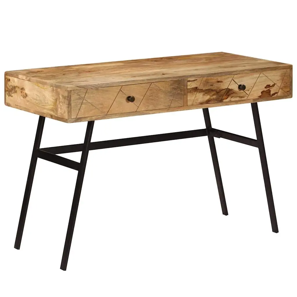 Solid Mango Wood Desk for Home Office