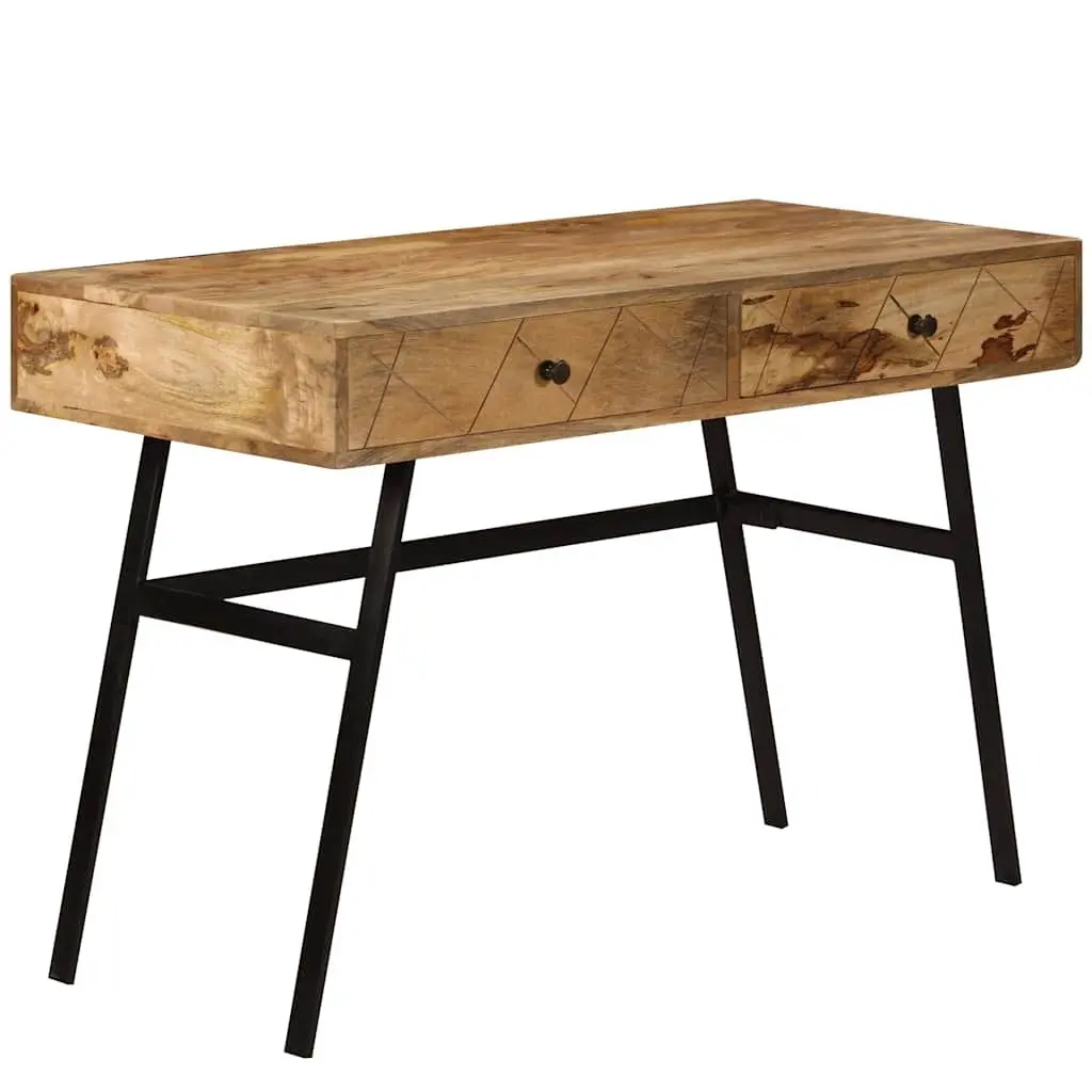 Solid Mango Wood Desk for Home Office
