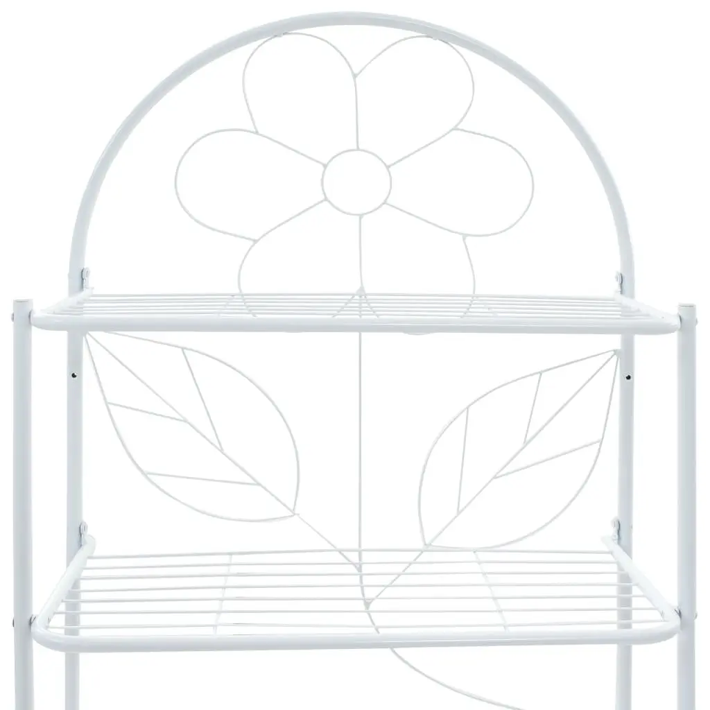 Toilet Rack Steel White 60 x 33 x 174 cm Bathroom Storage Organizer Towel Holder Over Tank Stand