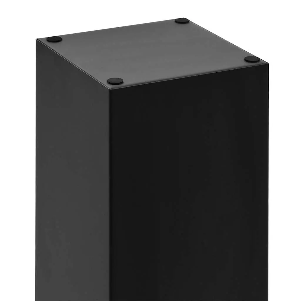 Umbrella Stand Black Steel with Removable Drip Tray for Walking Sticks and Poles
