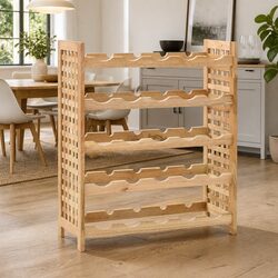 Practical Wine Rack for Home Use - Store Up to 25 Bottles
