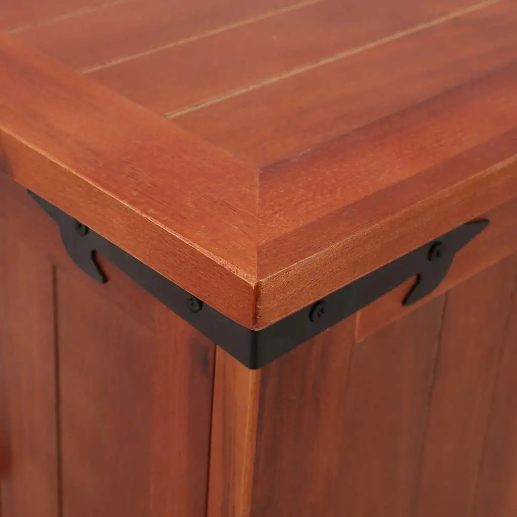 Storage Chest Solid Acacia Wood Brown 79x34x32cm Bedroom Living Room Furniture