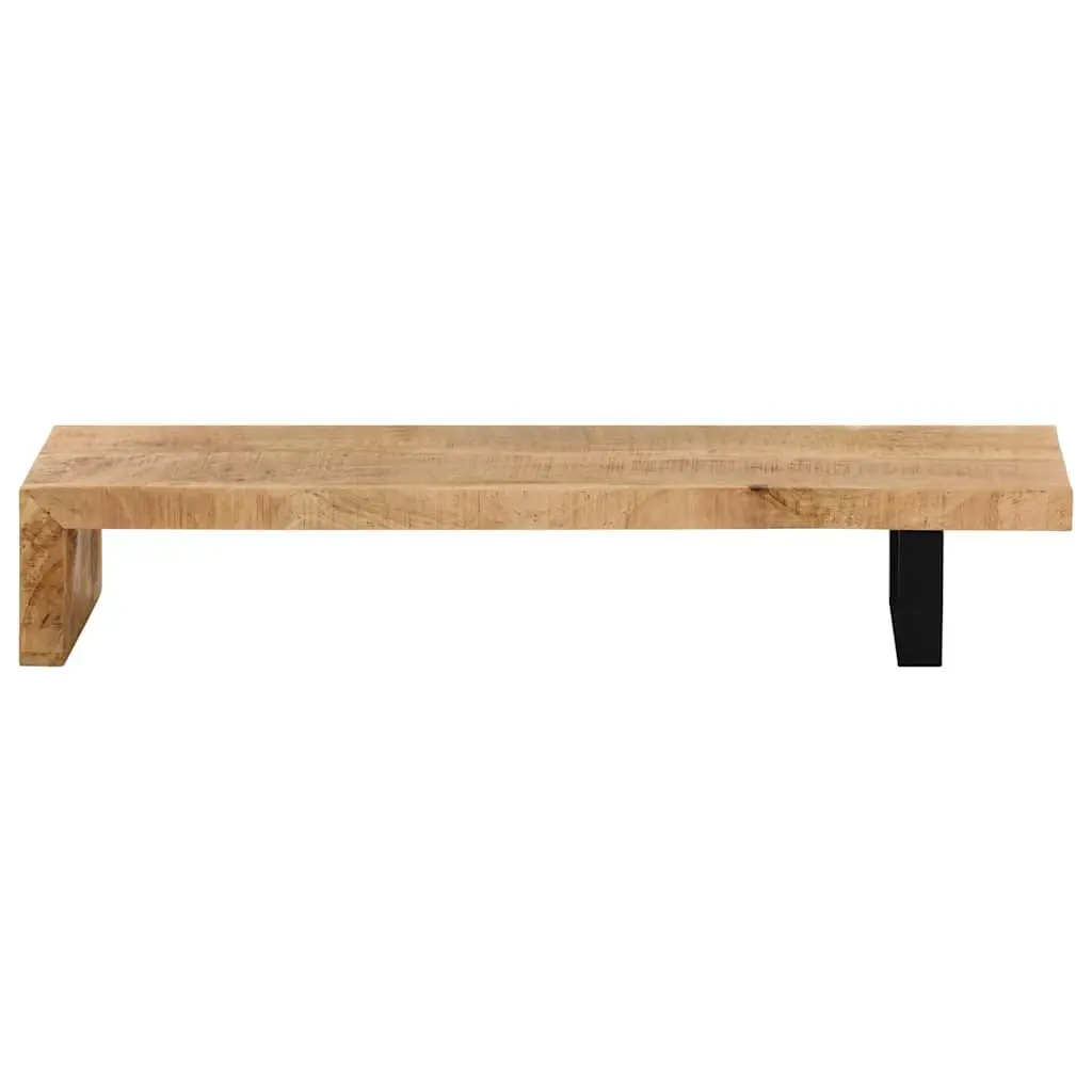 Mango Wood TV Stand Brown Durable Media Cabinet Living Room Entertainment Unit