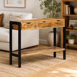 Versatile Sideboard with Storage and 3 Drawers