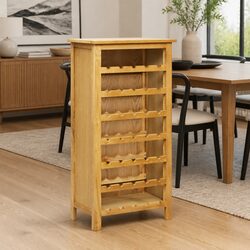 Practical 7-Shelf Wine Cabinet for Your Home