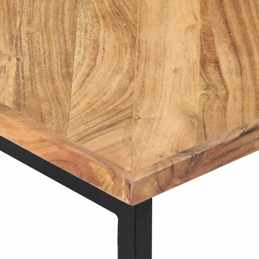 Coffee Table 110x110x36 cm Solid Acacia Wood Brown Living Room Furniture