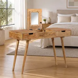Practical Mango Wood Dressing Table for Everyday Use