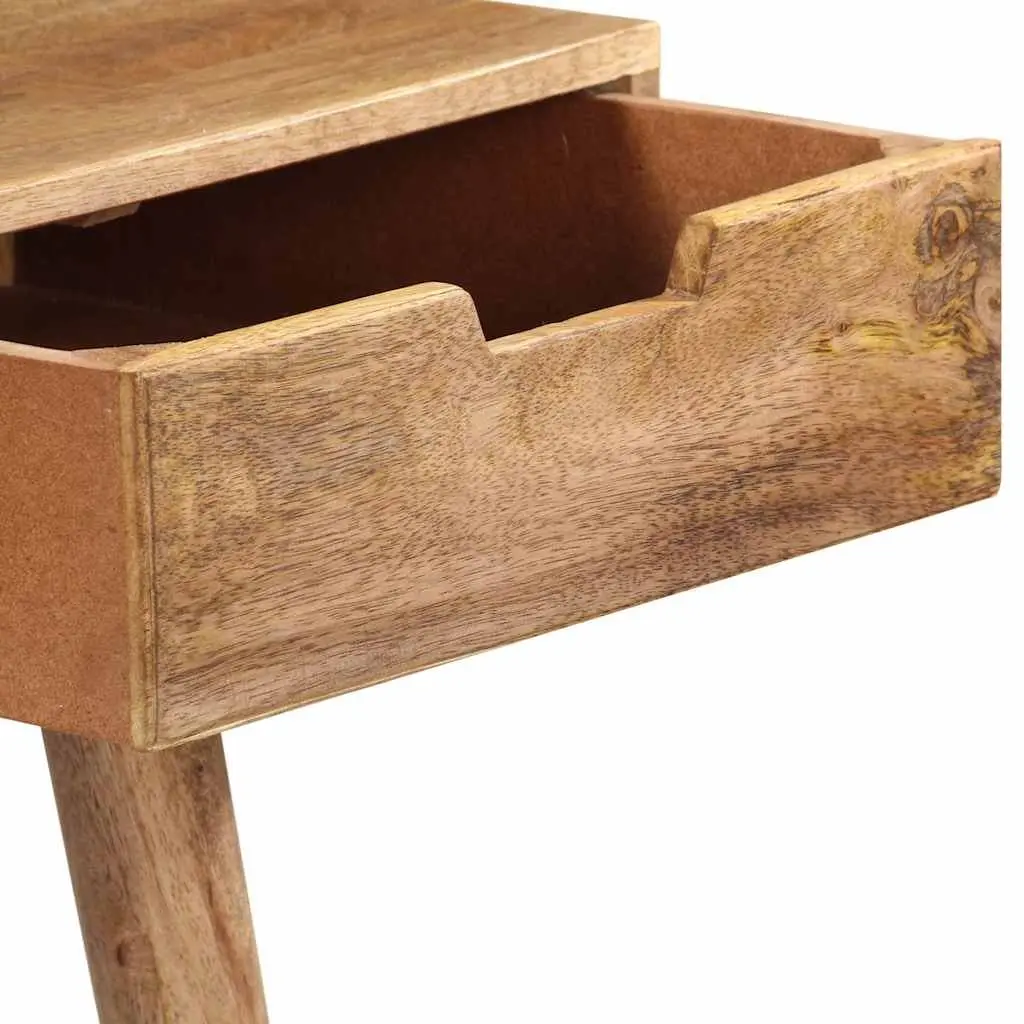 Dressing Table 112x45x76 cm Bedroom Vanity with Mirror 2 Drawers 4 Compartments