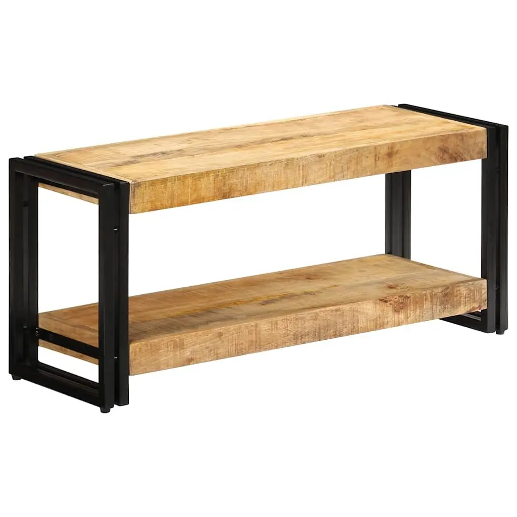 TV Cabinet 90x30x40cm Solid Mango Wood