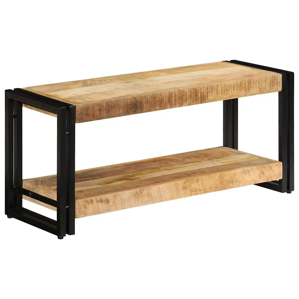 TV Cabinet 90x30x40cm Solid Mango Wood