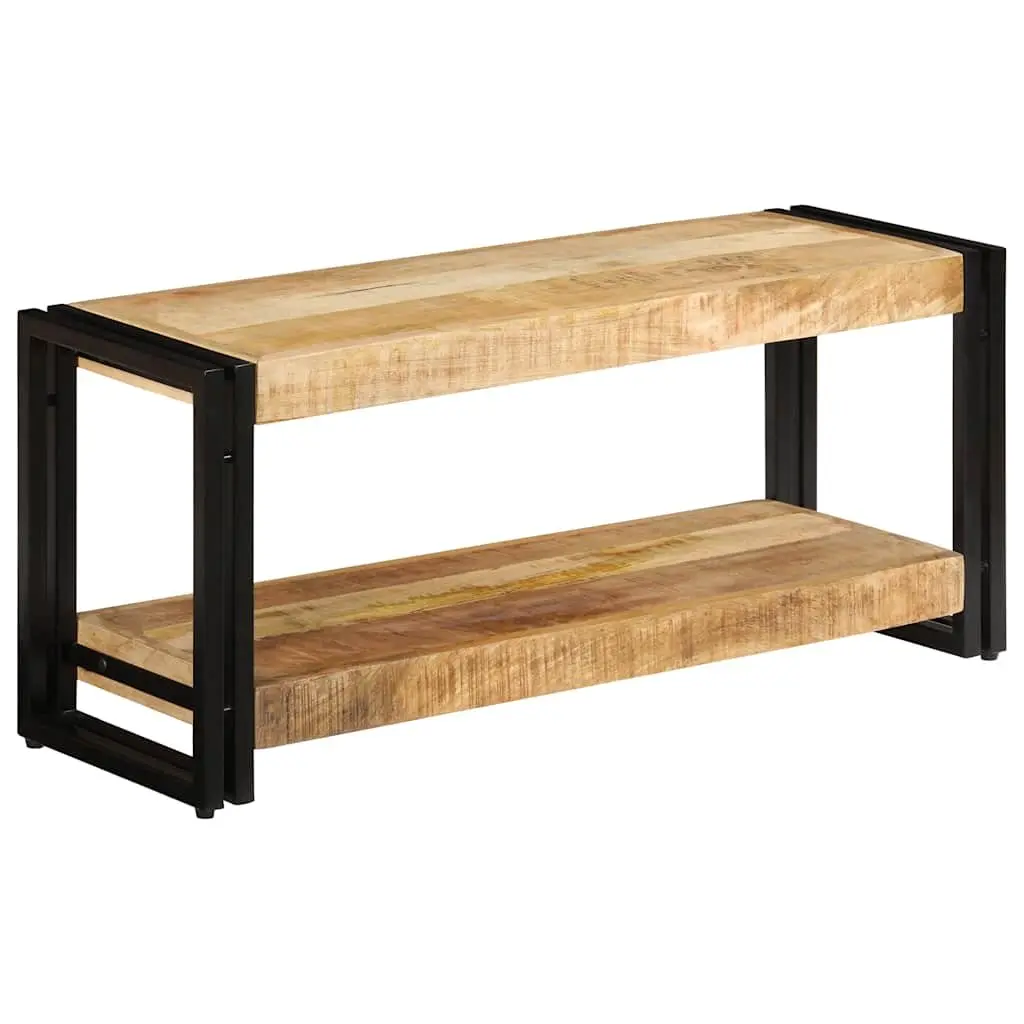 TV Cabinet 90x30x40cm Solid Mango Wood