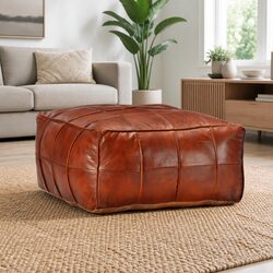 Practical Pouffe Footstool for Living Spaces