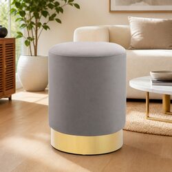 Versatile Barrel Stool for Living Room and Bedroom Use