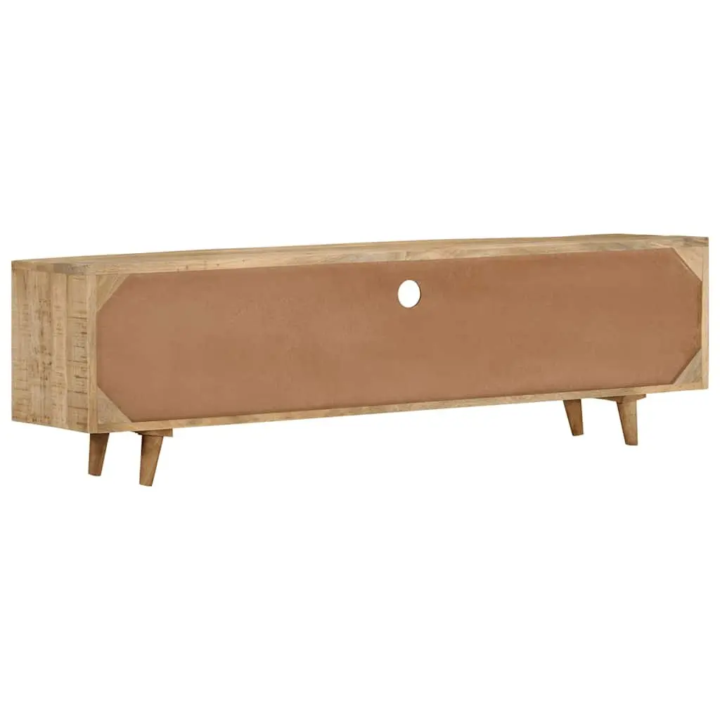 Solid Mango Wood TV Cabinet