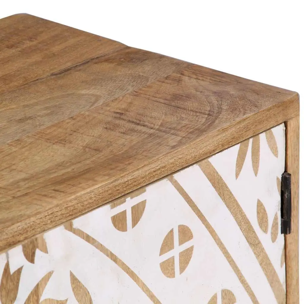 Solid Mango Wood TV Cabinet