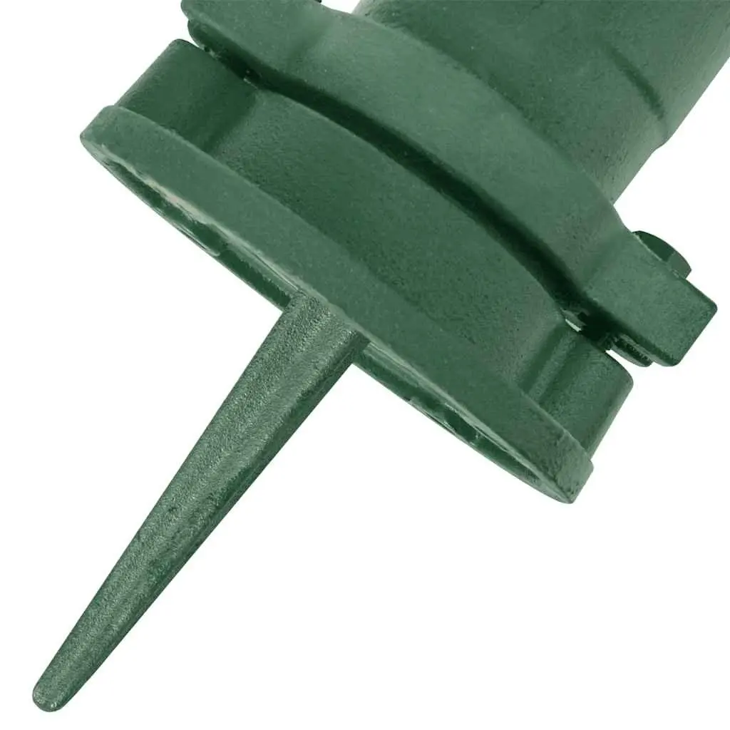 Hand Water Pump Cast Iron Green with Stand 8M Deep