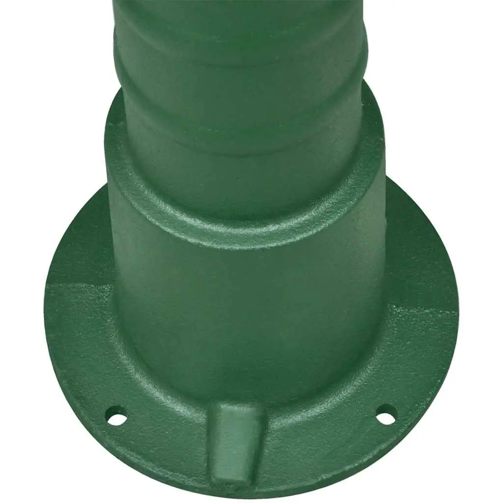 Hand Water Pump Cast Iron Green with Stand 8M Deep
