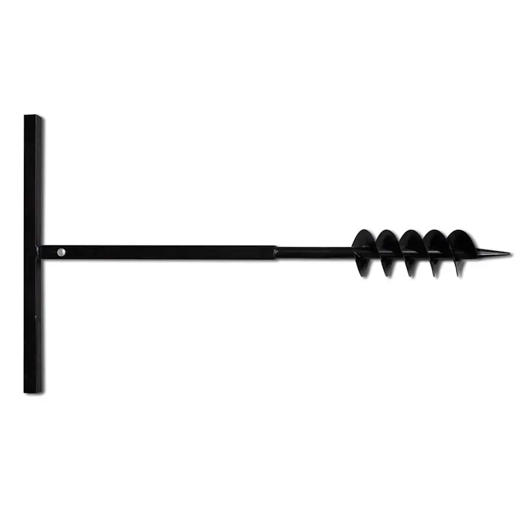 100mmSteelGroundDrillwithHandleand8ExtensionTubes9mforSoilWorkPlantingandComposting