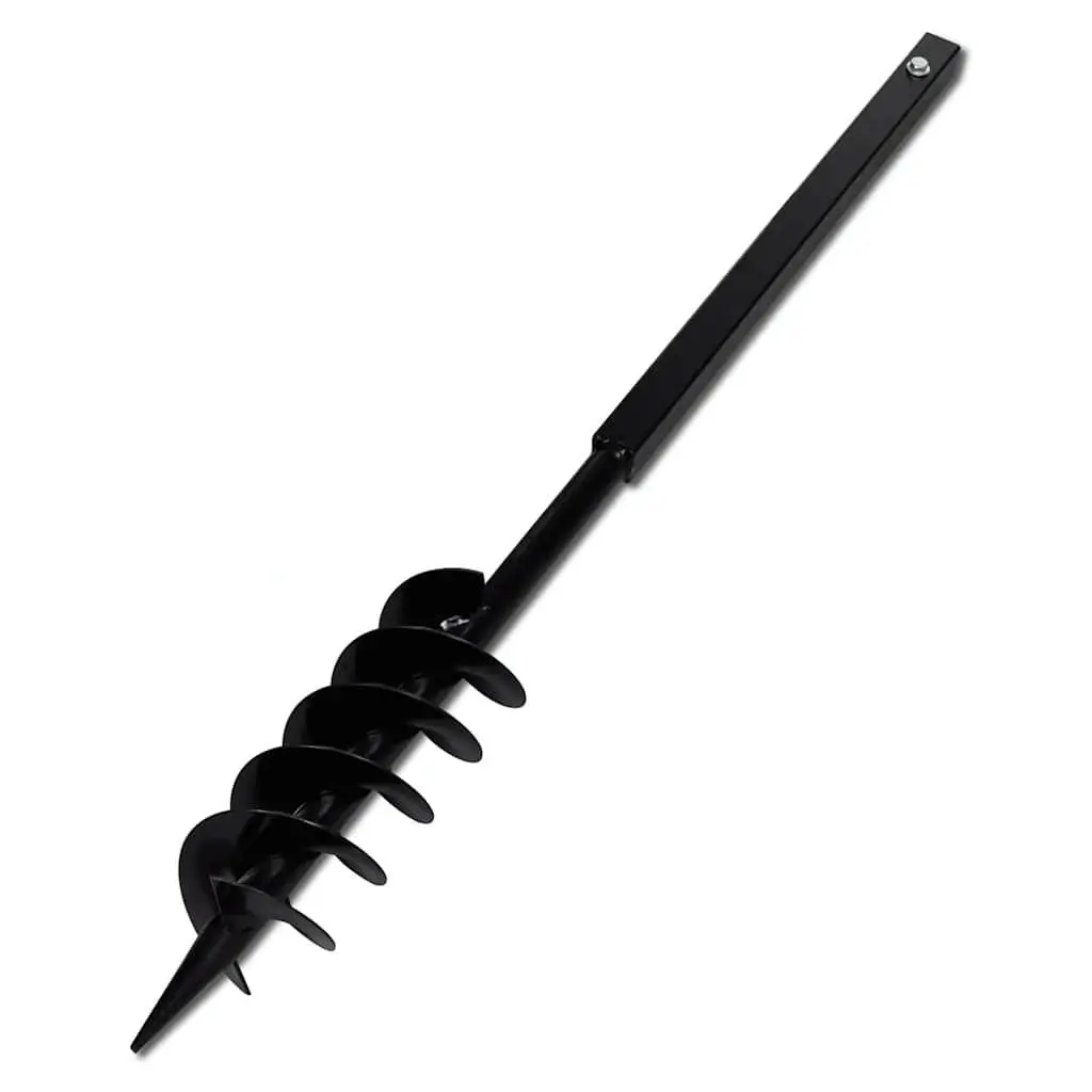 100mmSteelGroundDrillwithHandleand8ExtensionTubes9mforSoilWorkPlantingandComposting