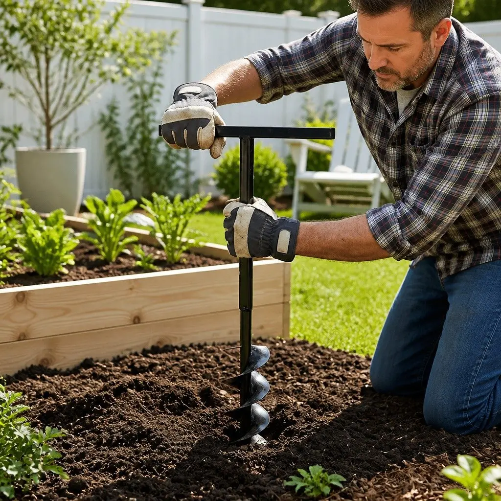 100mm Ground Drill Auger for Home Gardening