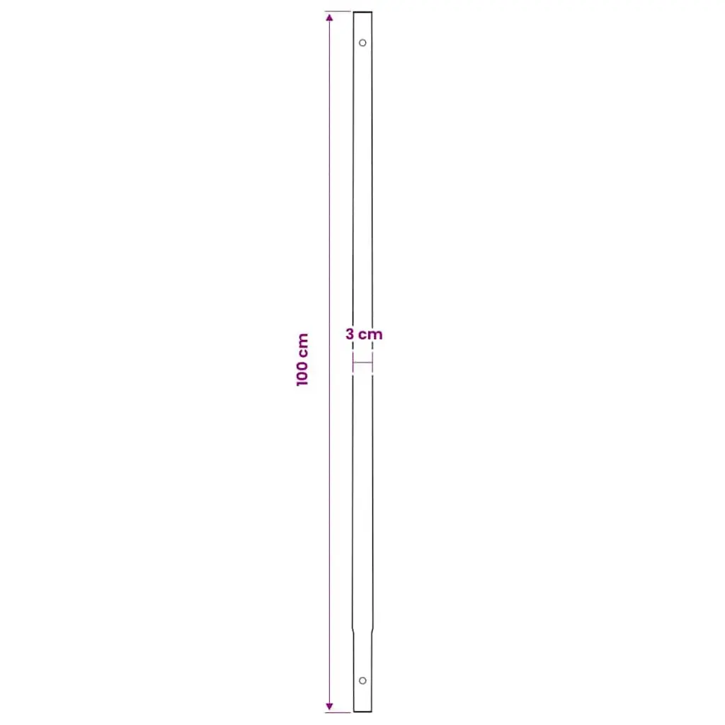 Ground Drill Auger Steel 100mm with Handle Extension Tubes 13m