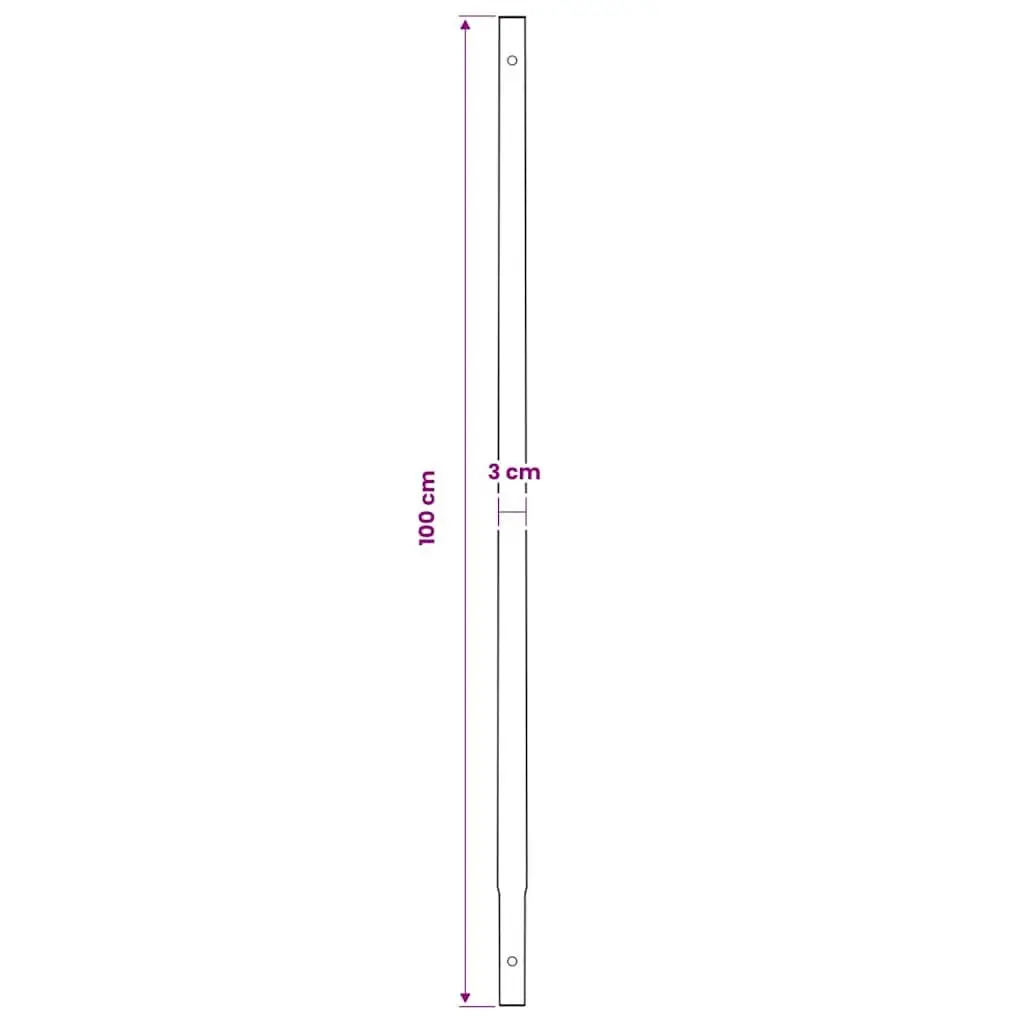 Ground Drill Auger Steel 120mm with Handle Extension Tubes 9m Soil Digging Tool