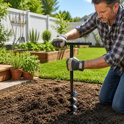Perfect for Gardening Tasks: 120mm Ground Drill Auger