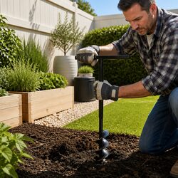 Versatile Ground Drill 80mm for Everyday Gardening Needs