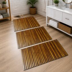 Wooden Bath Mat Usage - Perfect for Bathroom and Sauna