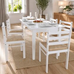 Functional Dining Chairs Set of 6 for Various Spaces