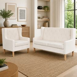 Versatile 2-Piece Sofa Set for Everyday Use