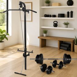 Wall-mounted Power Tower for Effective Workouts