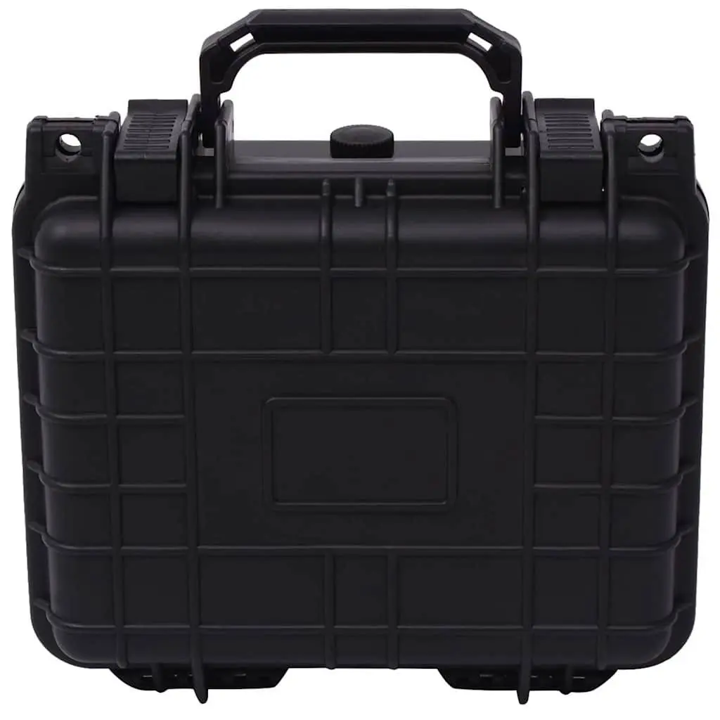 Camera Bag Hard Shell Travel Storage Durable Protective Case Black 27x24.6x12.4cm