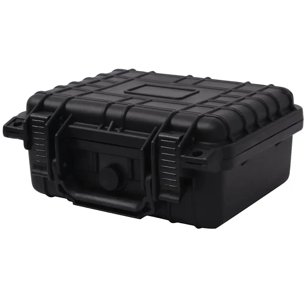 Camera Bag Hard Shell Travel Storage Durable Protective Case Black 27x24.6x12.4cm