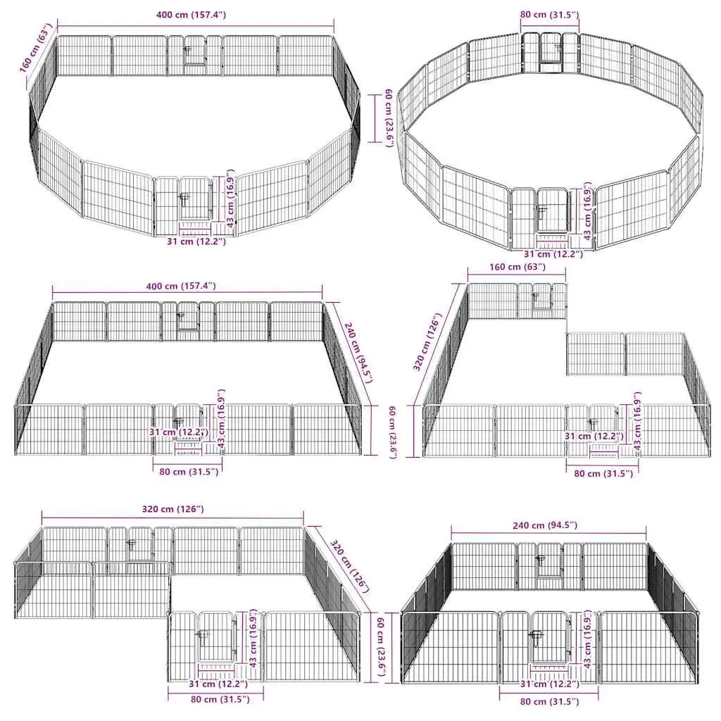 Dog Playpen for Home Use and Training