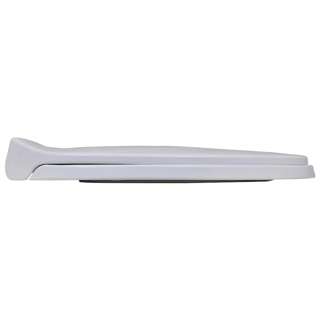 Toilet Seats Polypropylene Standard Bowl 2 Pack White Soft Close Lids