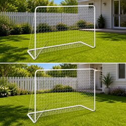 Football Goals 2 pcs with Nets: Perfect for Backyard Matches