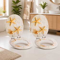 Versatile Toilet Seats with Soft Close for Daily Use
