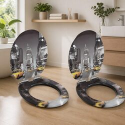 Practical Grey Toilet Seats with Soft Close - Ideal for Your Bathroom
