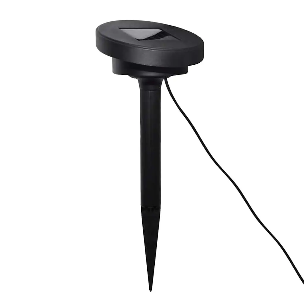 Solar Garden Lights LED Ball White 6 Piece Outdoor Pathway Yard Patio Lighting Spike