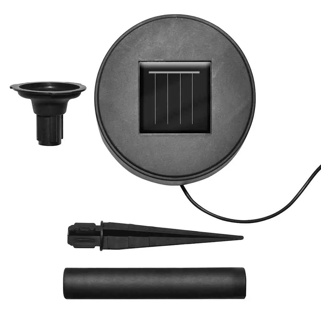 Solar Garden Lights LED Ball White 6 Piece Outdoor Pathway Yard Patio Lighting Spike