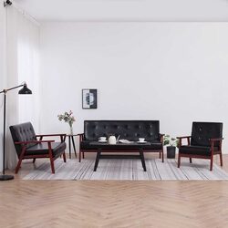 Practical 3 Piece Sofa Set for Any Living Room