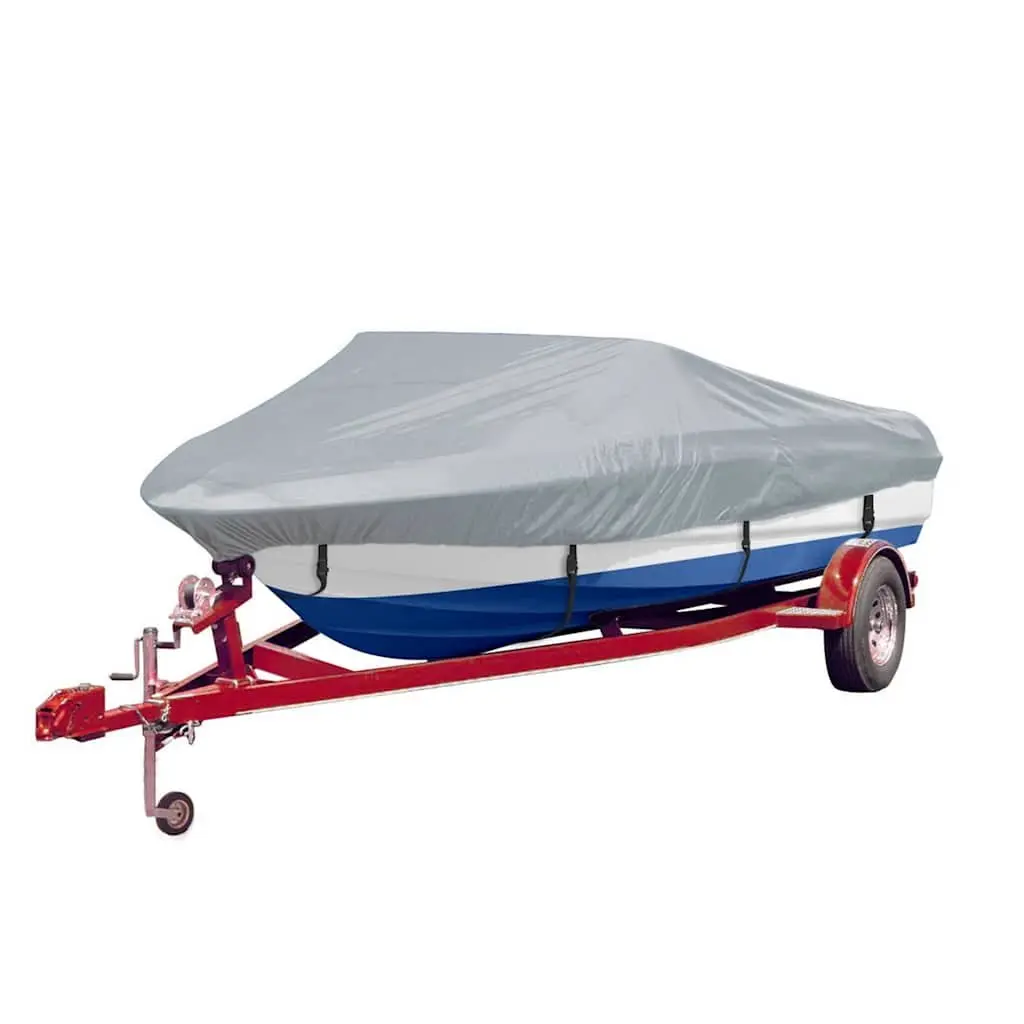 Boat Storage Covers Heavy Duty Grey 427-488cm Length 2 Pack